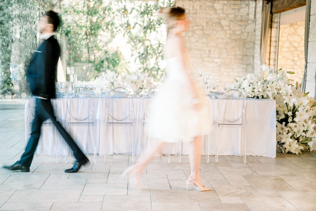 Artistic wedding photography