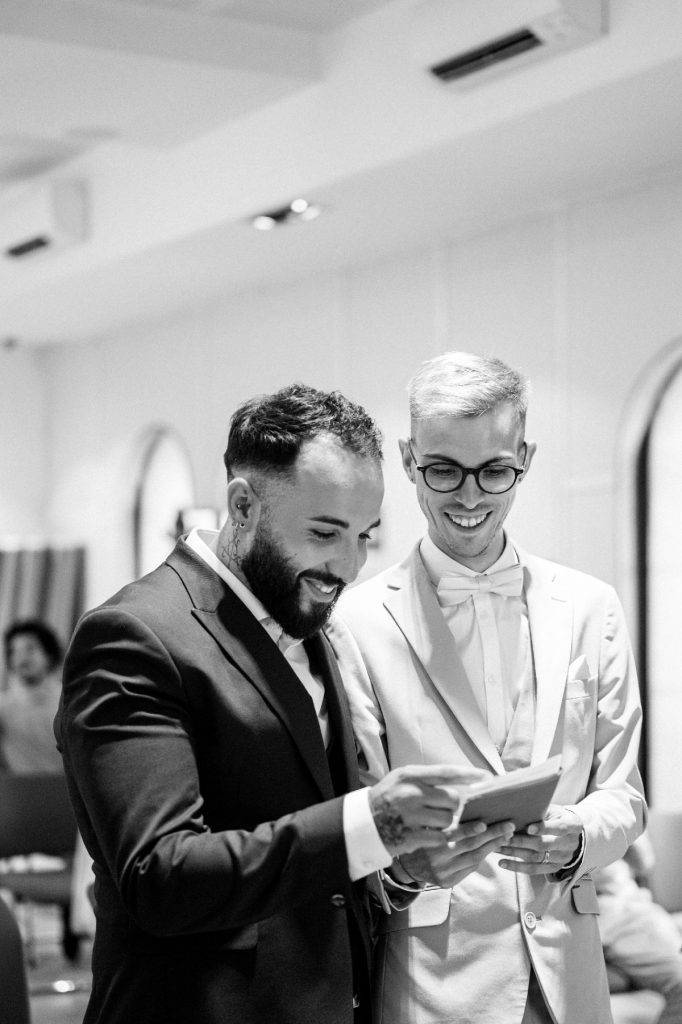 mariage civil couple gay